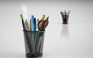 “學習用品3D模型下載設計圖”設計指南 打造優質教學用具文件包